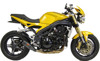 Black Velvet Slip On Exhaust - for 05-07 Triumph Speed Triple w/ Rear O2 Sensor