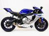 Competition Werkes GP Slip On Exhaust Silver Fits 15-22 Yamaha R1