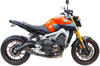 Black Velvet GP Slip On Exhaust - For 14-20 Yamaha FZ-09 FJ-09 MT-09 Tracer XSR900