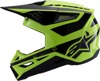 Alpinestars SM3 Heat Helmet Yellow Fluo/Black XL - Gloss off-road helmet in XL by Alpinestars