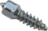 Woody's Attack Carbide Tire Screws 100 Pack Zinc 18mm - Carbide tire screws, 100 pack, 18mm, zinc finish