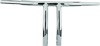 Biker's Choice Pullback 1.25" T-Bar 10" Chrome FBW Handlebars
