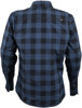 Speed and Strength True Grit Armored Motoshirt Navy/Black 2XL - Armored riding shirt, Navy/Black, 2XL