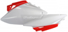 Plastic Side Number Plate - White - For 07-08 Honda CRF450R Plastic Side Number Plate - White - For 07-08 Honda CRF450R