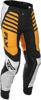 Fly Racing Youth Lite Pants White/Black/Mustard Sz 26 - Lightweight youth riding pants