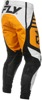Fly Racing Youth Lite Pants White/Black/Mustard Sz 26 - Lightweight youth riding pants