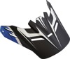 Z1R Youth Rise Helmet Visor Kit Blue Flame Graphic One Size - Replacement visor for Z1R Youth Rise helmet