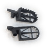 Wide MX Foot Pegs - Standard Height Chromoly - 07-09 RMZ250