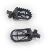 Wide MX Foot Pegs - High (+5mm) Height Chromoly - 07-09 WR125,TE250,SM250