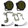 Baja Designs Amber Fog Pocket Light Kit Fits 2019+ Ram 2500/3500 Big Horn