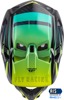 Fly Racing Werx-R Carbon Helmet Hi-Vis/Teal Small - Full-face carbon helmet, size small, Hi-Vis/Teal