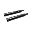 Loose Cannon Black 4" Dual Slip On Exhaust - For 17-21 Harley Touring Loose Cannon Black 4" Dual Slip On Exhaust - For 17-21 Harley Touring
