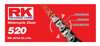 RK Chain RKC Non Sealed 520-114 Link Motorcycle Chain Natural - Non-sealed 520 x 114 chain, natural finish