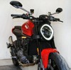 New Rage Cycles Front Turn Signals Black Fits 21-24 Ducati Monster 937
