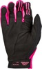 Fly Racing Evolution DST Gloves Black/Pink Medium - Premium MX gloves in black/pink, size medium