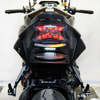 New Rage Cycles Fender Eliminator Kit Black Fits 20-24 Kawasaki ZH2