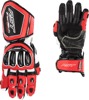 RST Tractech EVO 4 CE Glove Red/White/Black XL (US 11) - Race leather gloves XL Red/White/Black