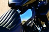 Kuryakyn Saddle Shields Heat Deflectors Smoke For 18-Up Softail - Heat deflectors for 2018-up Harley Softail models