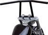 8" Attack Bar W/Dimples Steel/Black 1" - For 82-18 H-D 8" Attack Bar W/Dimples Steel/Black 1" - For 82-18 H-D