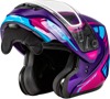 GMAX MD-04S Sector Snow Helmet Violet/Pink XL