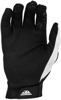 Fly Racing Pro Lite Gloves White/Black 3X-Large Offroad - Ultra-lightweight race gloves, 3X-Large, White/Black