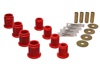 Red Front Control Arm Bushing Set Fits 95-04 Toyota Pickup 4W (Exc T-100/Tundra)