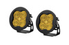 SS3 LED Pod Sport - Yellow SAE Fog Round (Pair) SS3 LED Pod Sport - Yellow SAE Fog Round (Pair)