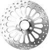 HardDrive Front Spoker Rotor 11.5in Polished For Harley Touring - Polished 11.5in front rotor For Harley Touring models