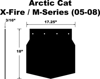 Snow Flap - For 05-08 Arctic Cat M-Series Crossfire Snow Flap - For 05-08 Arctic Cat M-Series Crossfire