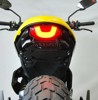 Black Fender Eliminator Kit by New Rage Cycles Fits 17-24 Ducati Scrambler