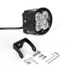 Round 20w LED Cube Light w/ RGB Accent Kit w/ Cntrlr Fog Mount- Driving Beam 2pc Round 20w LED Cube Light w/ RGB Accent Kit w/ Cntrlr Fog Mount- Driving Beam 2pc
