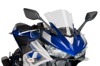 Clear Racing Windscreen - For 15-18 Yamaha YZF R3