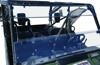 QuadBoss Windbreak Folding Windshield Clear For 16-22 Pioneer 1000