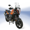 VStream Mid Windshield Light Tint 11.25" by National Cycle Fits KTM 1290