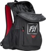 Fly Racing Jump Pack Backpack Black/Grey/Red - 35L moto backpack Black/Grey/Red by Fly Racing