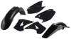 Black Plastic Kit - For 03-07 Kawasaki KX250 03-05 KX125