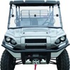 QuadBoss Windbreak Folding Windshield Clear Fits 16-22 Kawasaki KAF820