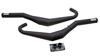 73-75 Yamaha RD250 RD350 DG Black Street Full Exhaust System 73-75 Yamaha RD250 RD350 DG Black Street Full Exhaust System