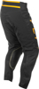 Fly Racing Kinetic Center Pants Black/Gold Men's 34 - Men's riding pants in Black/Gold, size 34