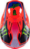 Alpinestars S-M10 Deegan Helmet LG Orange Fluo/Purple/Pink - Premium MX helmet with MIPS and carbon shell