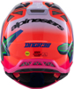 Alpinestars S-M10 Deegan Helmet LG Orange Fluo/Purple/Pink - Premium MX helmet with MIPS and carbon shell