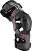 Alpinestars Supertech RK-10 Knee Brace Black/Red Large - Ultra-protective knee brace in Large Black/Red