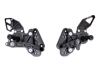 D-Axis Rearsets w/ Black Eccentric Adjusters - 99-07 Suzuki Hayabusa D-Axis Rearsets w/ Black Eccentric Adjusters - 99-07 Suzuki Hayabusa