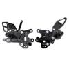 D-Axis Rearsets w/ Black Eccentric Adjusters - For 07-16 Honda CBR600RR Non ABS D-Axis Rearsets w/ Black Eccentric Adjusters - For 07-16 Honda CBR600RR Non ABS