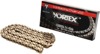 Vortex V3 2.0 Gold X-Ring Chain 520RRX4-120 Road Race Only - Road race only X-ring chain, 120 links, gold