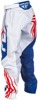 Fly Racing Youth F-16 Pants Red/White/Blue Size 24 - Durable youth riding pants in size 24