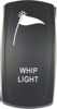 Open Trail Pro Rocker LED Switch for Whip Lighting Universal - LED backlit switch for whip lighting, universal fit