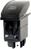 Open Trail Pro Rocker LED Switch for Whip Lighting Universal - LED backlit switch for whip lighting, universal fit