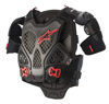 Alpinestars A-6 Chest Protector Black/Anthracite M/L - Chest protector for offroad riding, size M/L