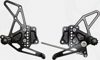 Adjustable Rearset Black - For 07-08 Suzuki GSXR1000 Adjustable Rearset Black - For 07-08 Suzuki GSXR1000